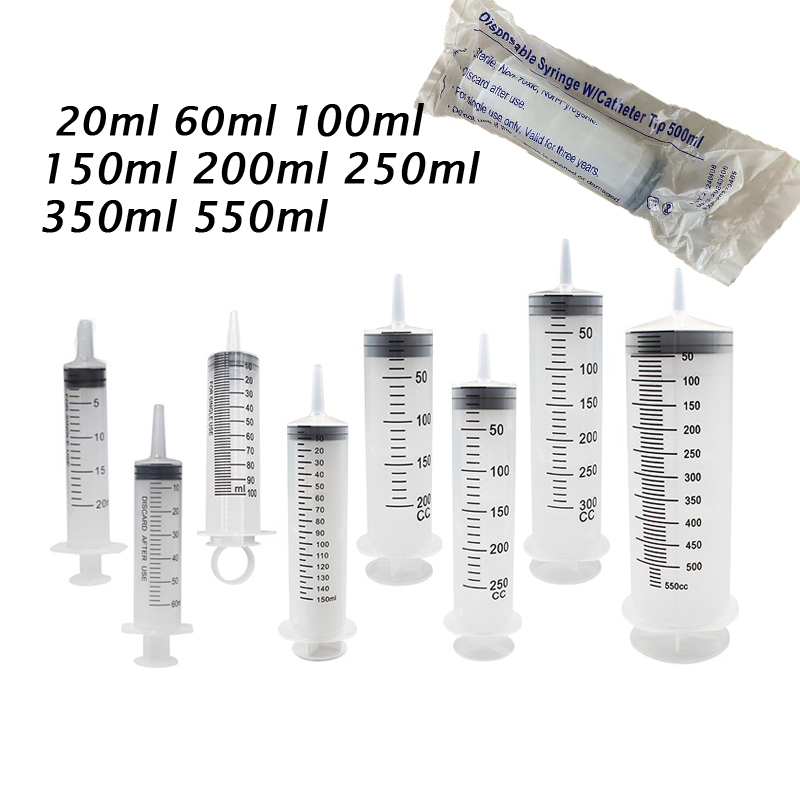 Food Storage Youtube - 20 ml-550 ML ขนาดใหญ่ความจุเข็มฉีดยา Reusable เข็ม