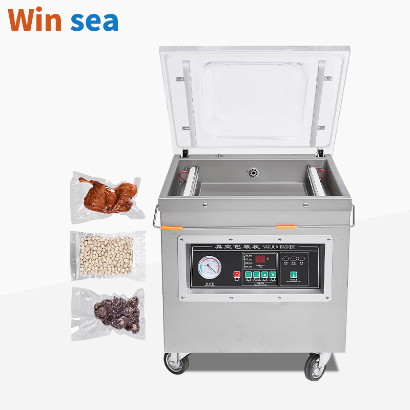 Food Storage Long Term - เครื่องซีลสูญญากาศแบบตั้งโต๊ะ รุ่น DZ-500 สำหรับมืออาชีพ ใช้ไฟ 110V/220V