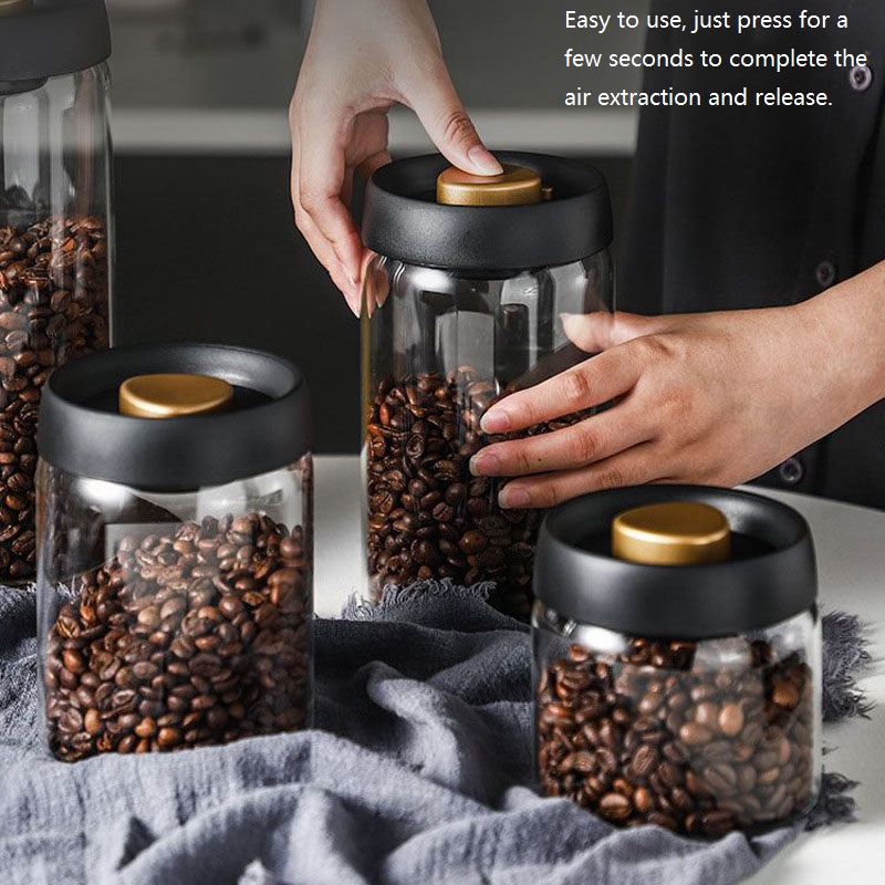 Food Storage News - ใหม่ Bean กาแฟคอนเทนเนอร์ซีลสูญญากาศคอนเทนเนอร์ Coffee Bean Storage