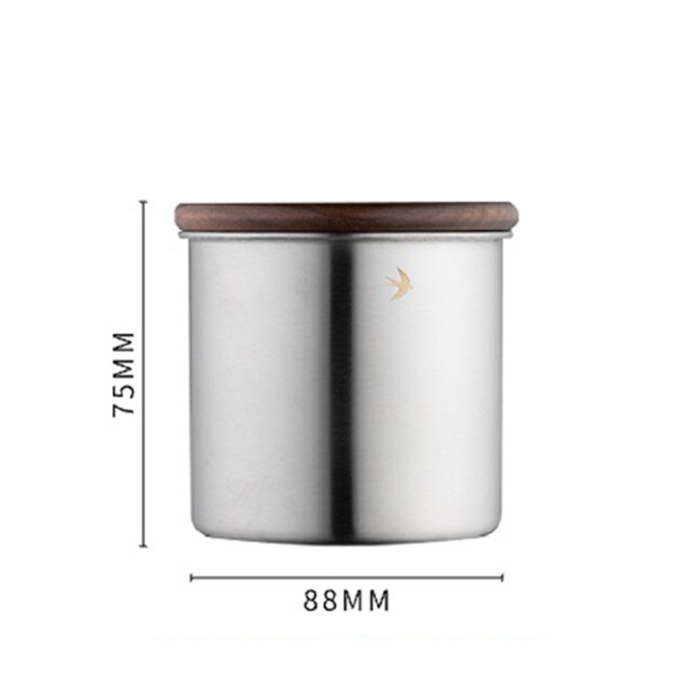 Food Storage News - โถเก็บมัทฉะสแตนเลสใหม่ ขนาด 380 มล. 560 มล.