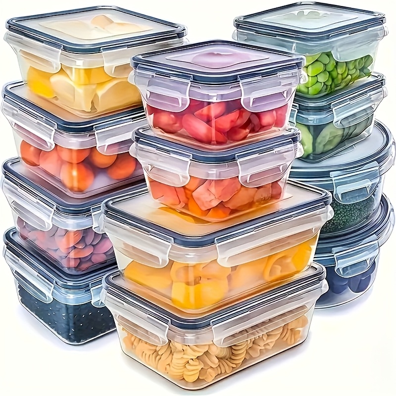 Food Storage Cupboard - ชุด 8 ชิ้น ประกอบด้วย 4 กล่องและ
