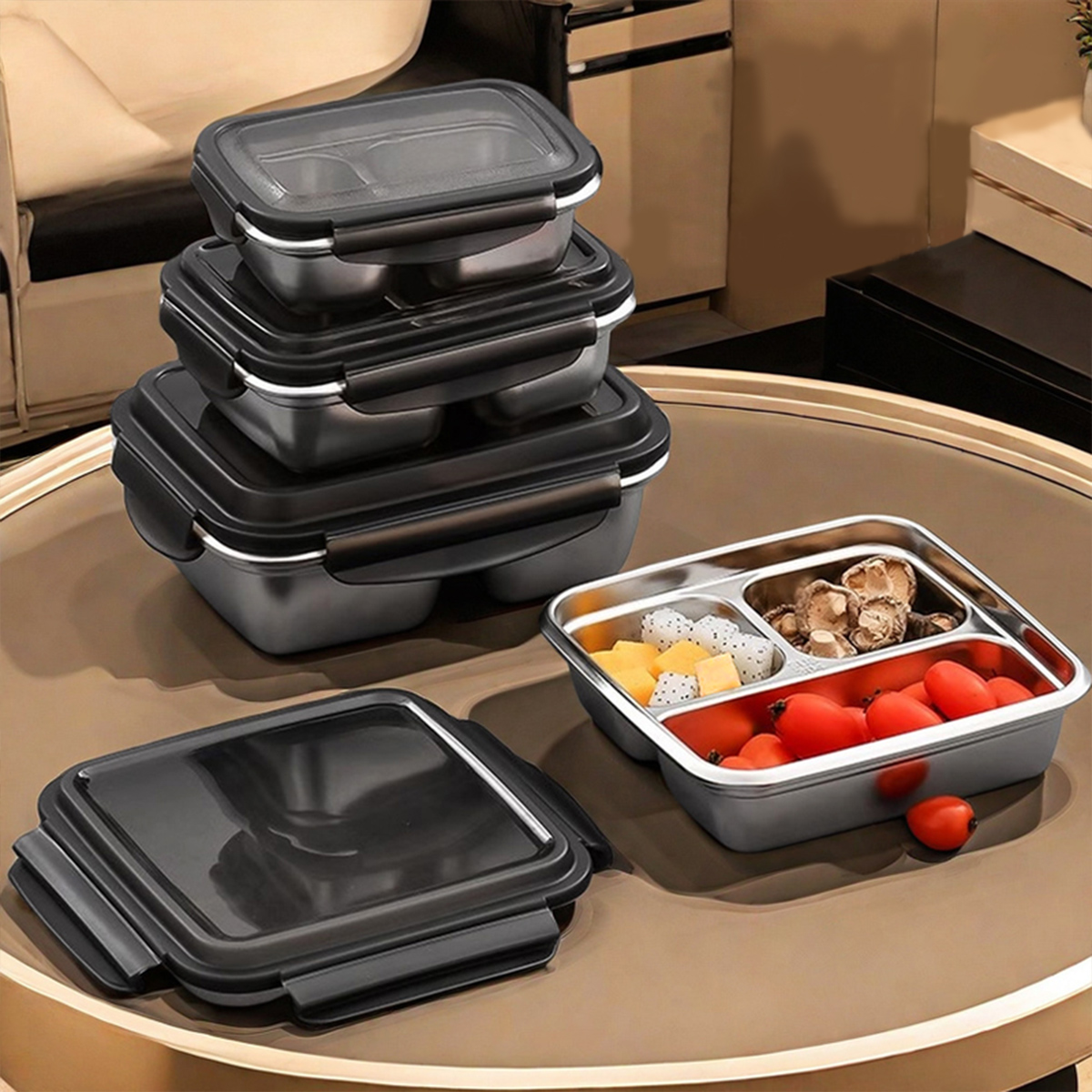 WORTHBUY 2/3 กริด 304 สแตนเลสก - Food Storage Thermos บทวิจารณ์และราคา