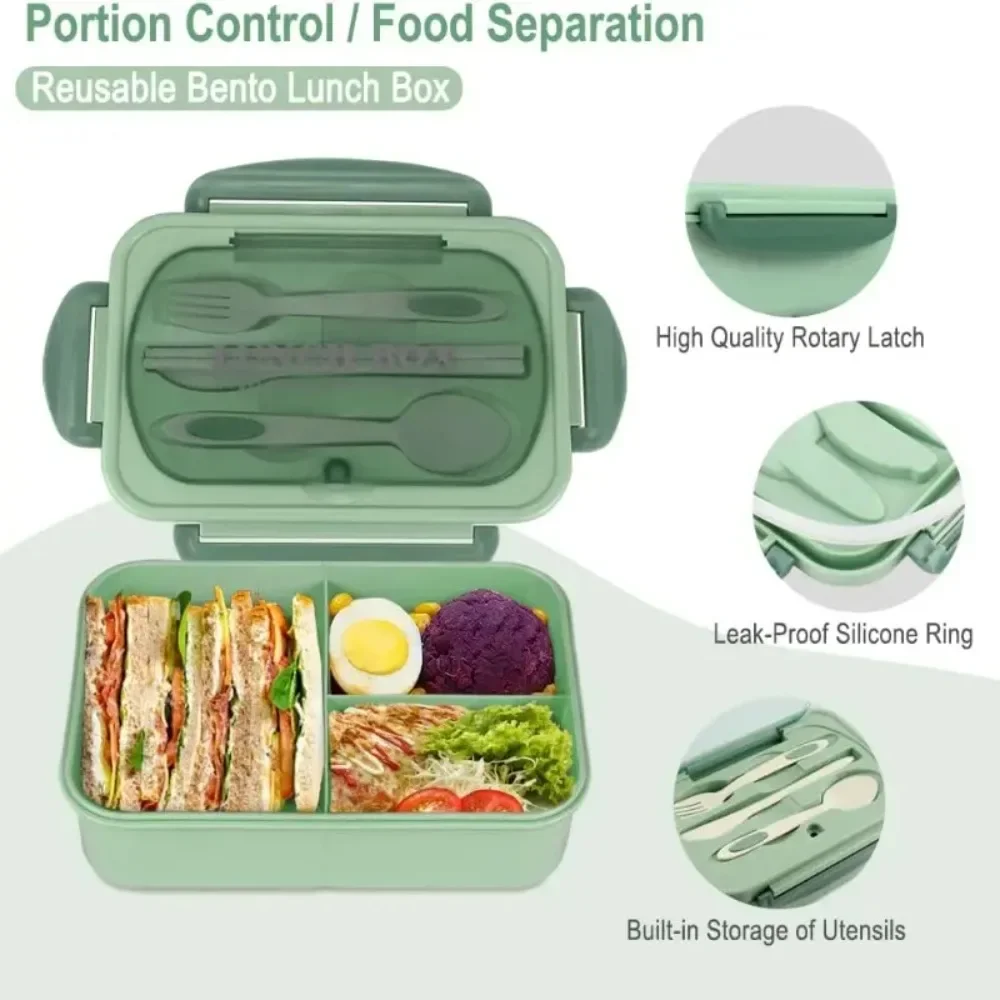 กล่องอาหารกลางวันเบนโตะขนาด 12 - Food Storage Microwave Safe บทวิจารณ์และราคา