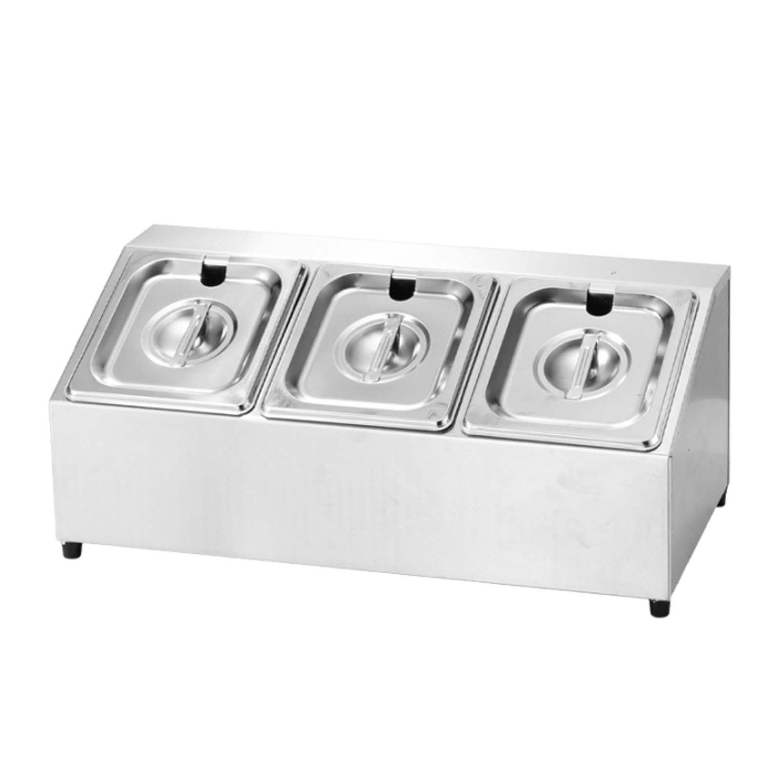ถาดใส่เครื่องปรุงเชิงพาณิชย์พร - Food Storage Hot Box บทวิจารณ์และราคา