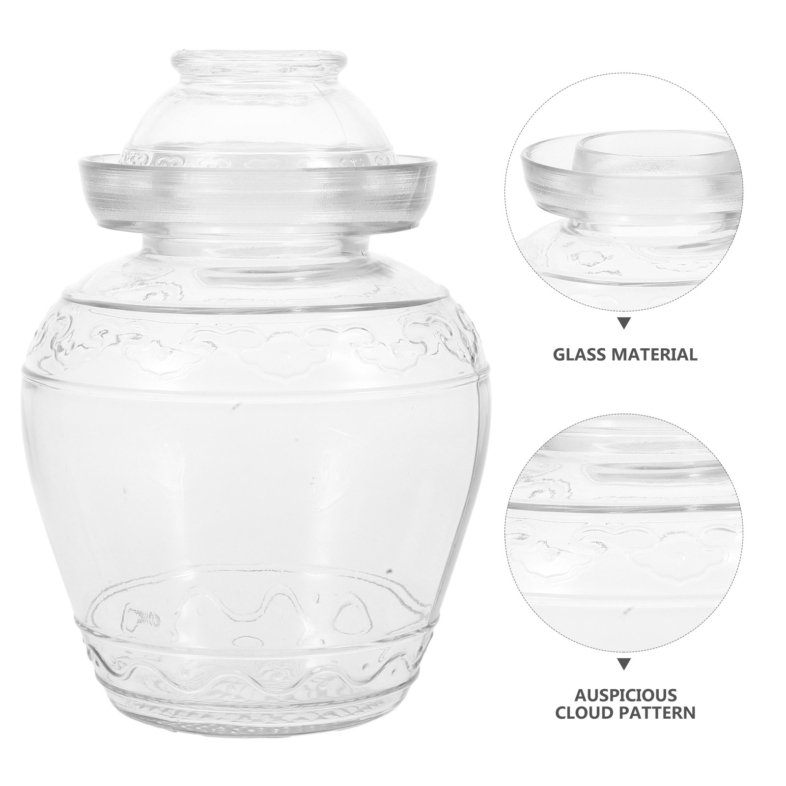 ขวดแก้วสำหรับเก็บผักดอง ทนทาน  - Food Storage Long Term บทวิจารณ์และราคา