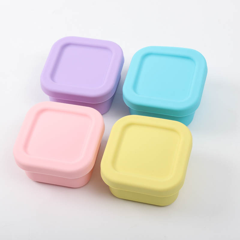 กล่องอาหารกลางวันซิลิโคนแบบปิด - Food Storage Microwave Safe บทวิจารณ์และราคา