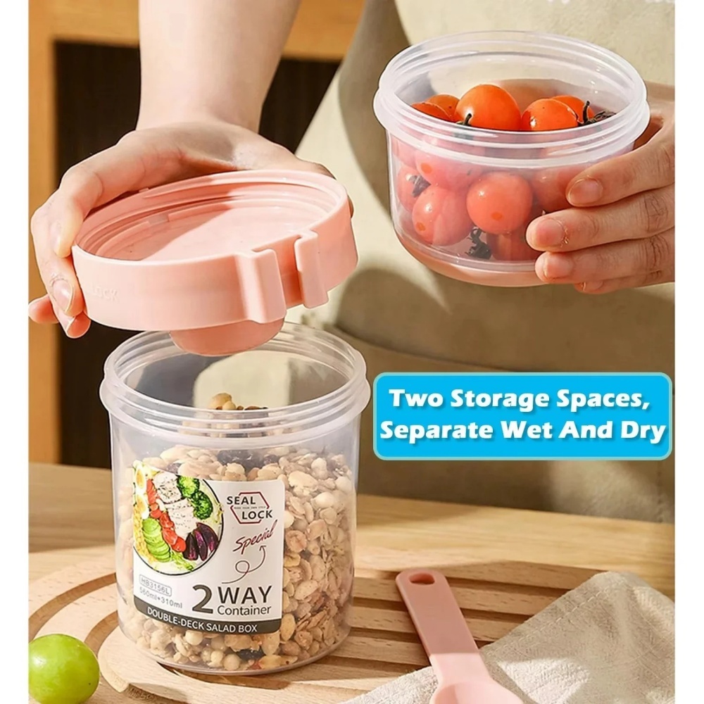 ถ้วยสลัดพกพา ถ้วยอาหารเช้า ถ้ว - Food Storage Thermos บทวิจารณ์และราคา