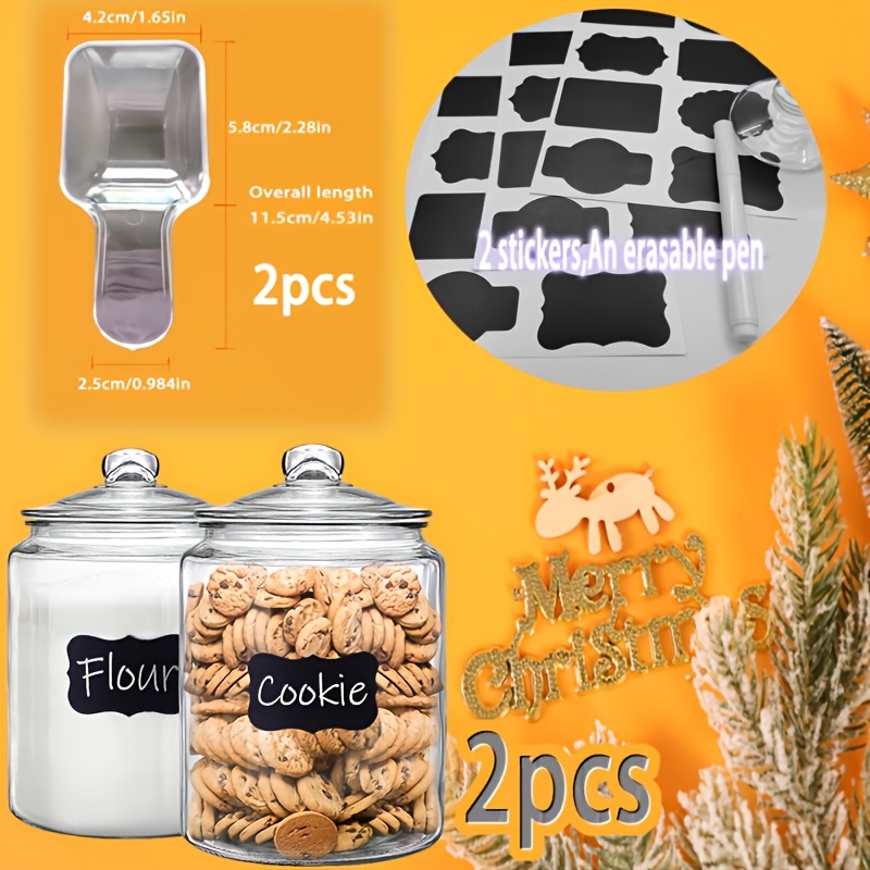 โหลแก้วสำหรับเก็บของในครัว 2 ช - Food Storage Utensils บทวิจารณ์และราคา