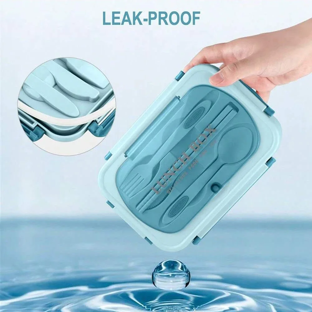 กล่องเบนโตะสำหรับผู้ใหญ่ 3 ช่อ - Food Storage Oven Safe บทวิจารณ์และราคา