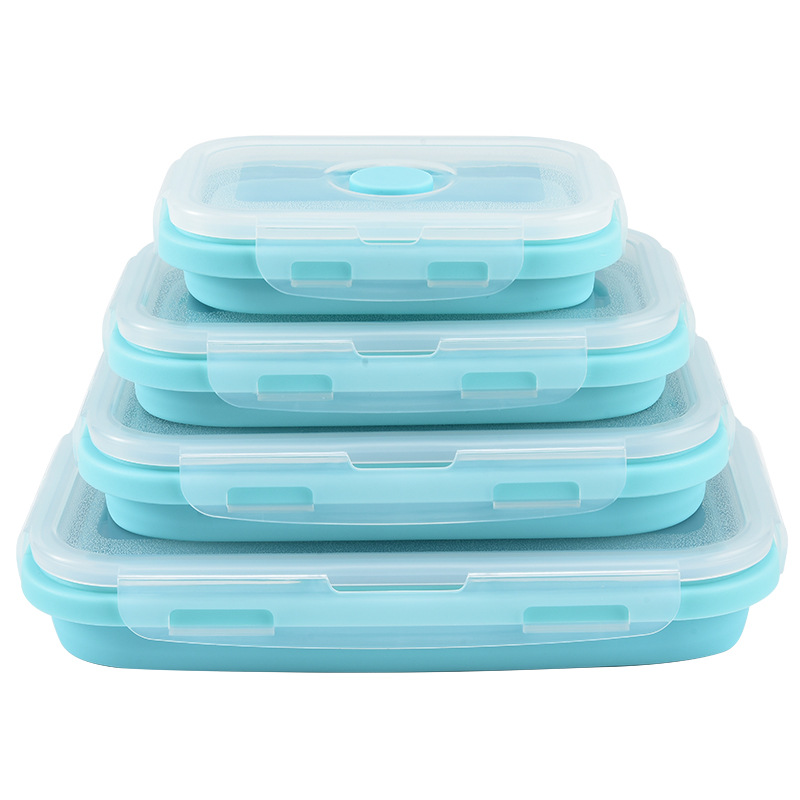 ภาชนะเก็บอาหารซิลิโคนพับได้พร้ - Food Storage Microwave Safe บทวิจารณ์และราคา