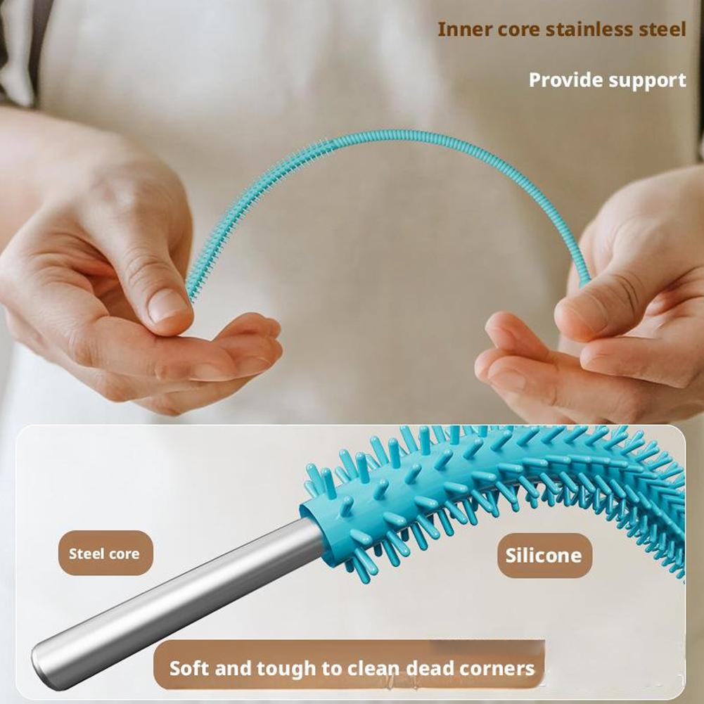 แปรงทำความสะอาดหลอดซิลิโคนขนาด - Food Storage Long Term บทวิจารณ์และราคา
