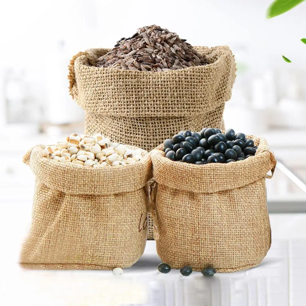 ถุงปอกระเจากระสอบธรรมชาติถุงใส - Food Storage Roots บทวิจารณ์และราคา