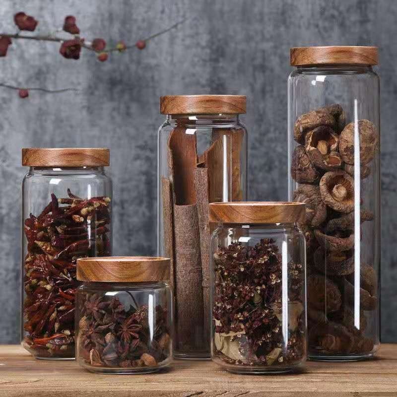 รอบแก้วหลอด Jar Acacia ไม้ฝาคร - Food Storage Youtube บทวิจารณ์และราคา