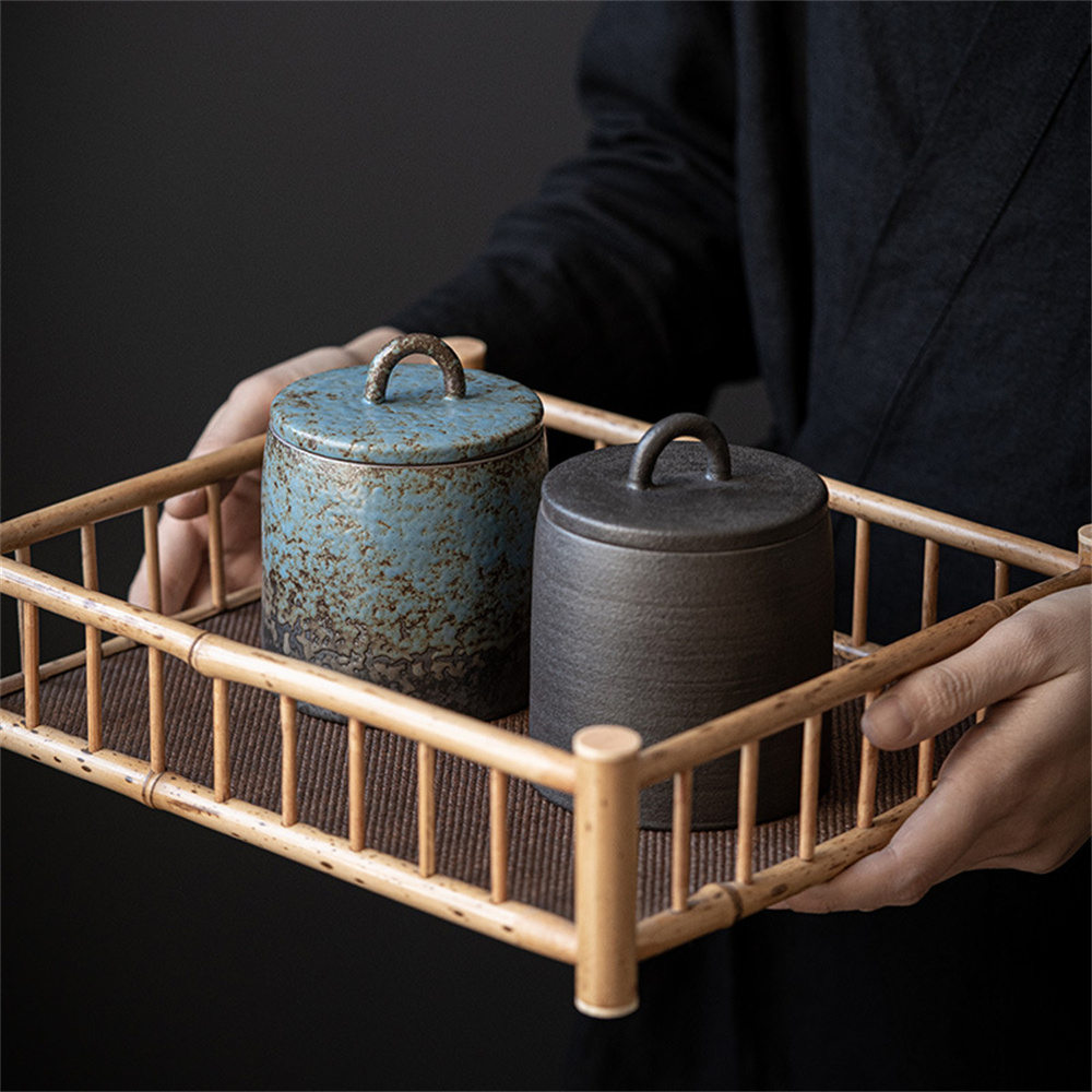 เซรามิคชาแคดดี้ปิดผนึก Jar กล่ - Food Storage Quart บทวิจารณ์และราคา