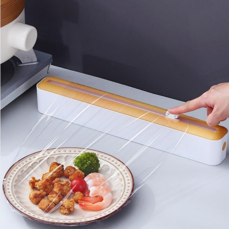 อาหารพลาสติก Cling Wrap Dispen - Food Storage Utensils บทวิจารณ์และราคา