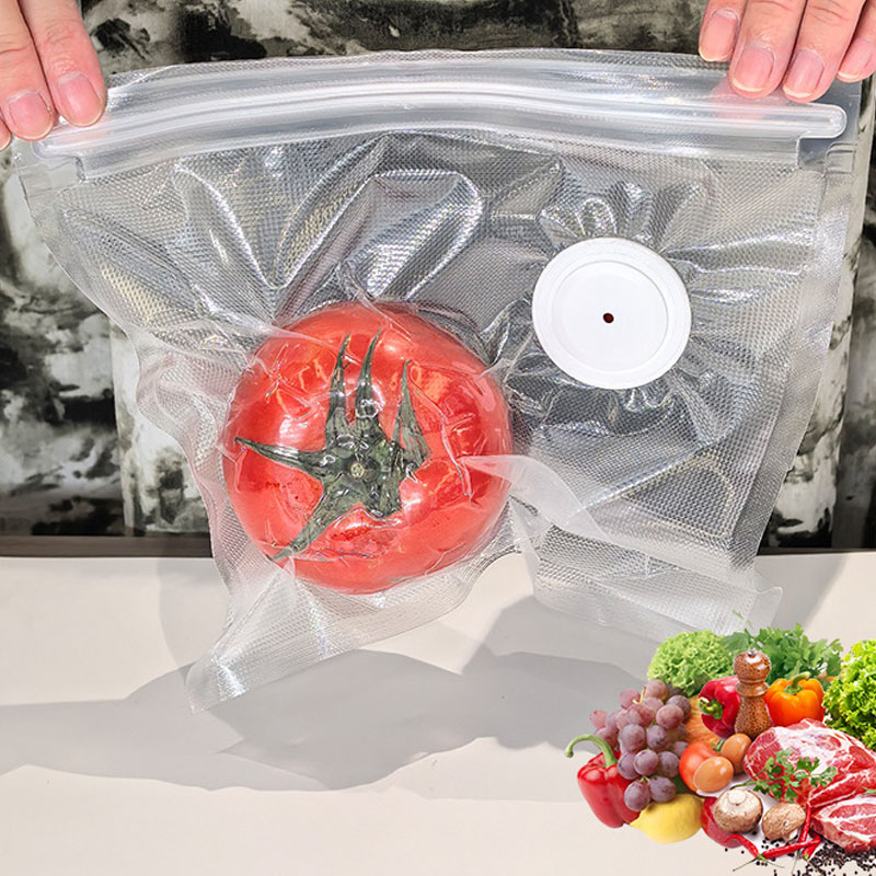 รุ่นอัพเกรด ถุงเก็บอาหารสูญญาก - Food Storage Vacuum Bags บทวิจารณ์และราคา