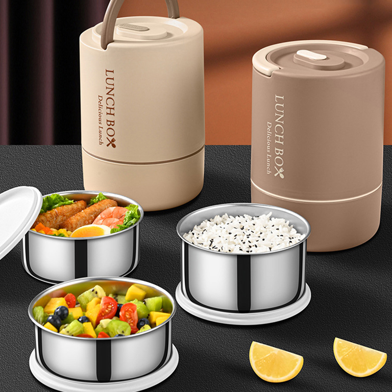 ชุดกล่องอาหารกลางวันแบบพกพา 4  - Food Storage Thermos บทวิจารณ์และราคา