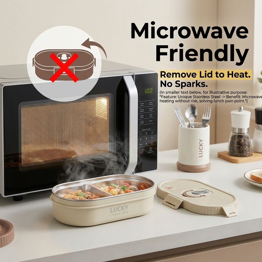 กล่องอาหารกลางวันสแตนเลส 304 ท - Food Storage Oven Safe บทวิจารณ์และราคา