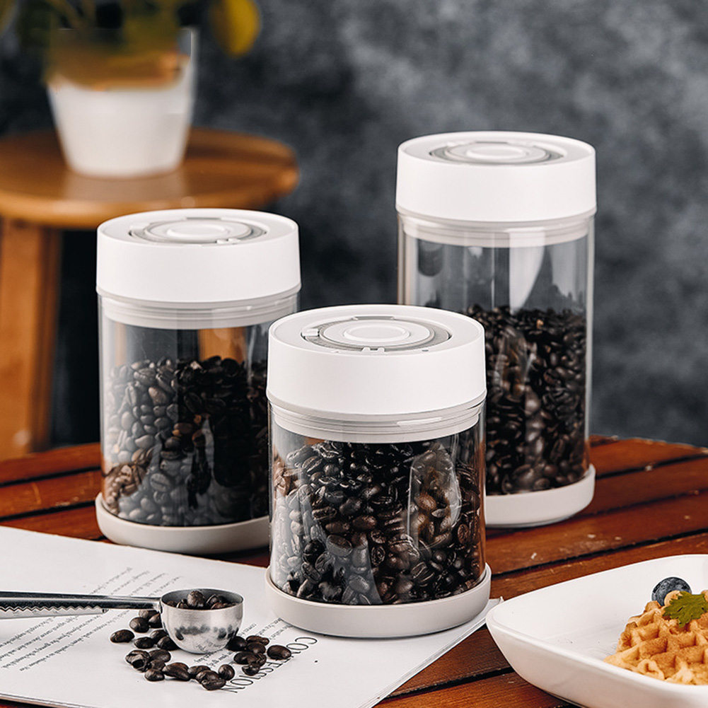 โถแก้วเก็บเมล็ดกาแฟแบบกันความช - Food Storage Set Glass บทวิจารณ์และราคา