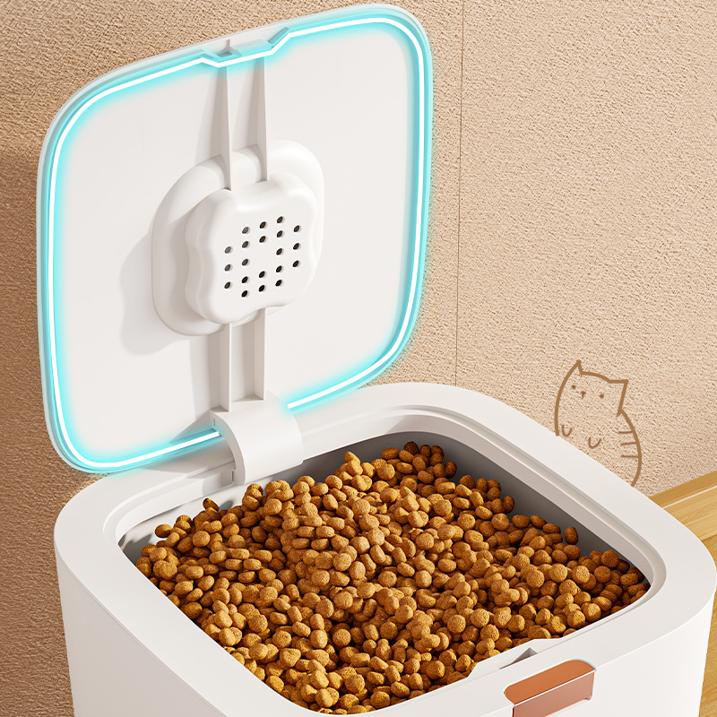ถังเก็บอาหารสัตว์เลี้ยงแบบปิดส - Food Storage Large Plastic Containers บทวิจารณ์และราคา