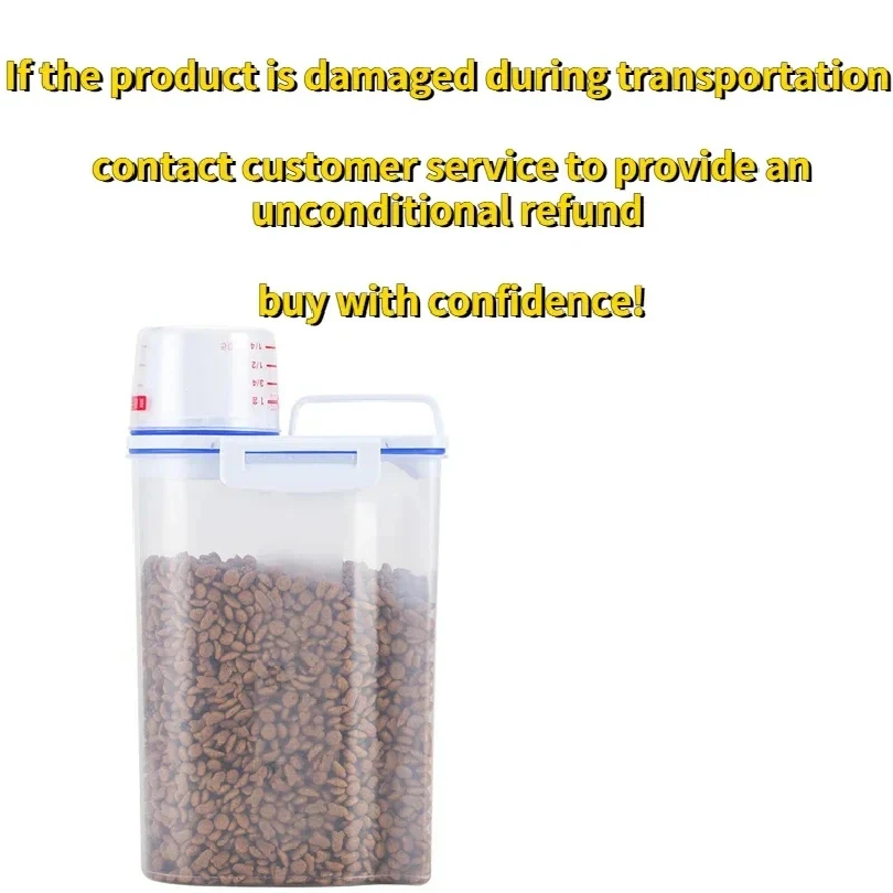 ภาชนะเก็บอาหารสัตว์เลี้ยงแบบสุ - Food Storage Large Plastic Containers บทวิจารณ์และราคา