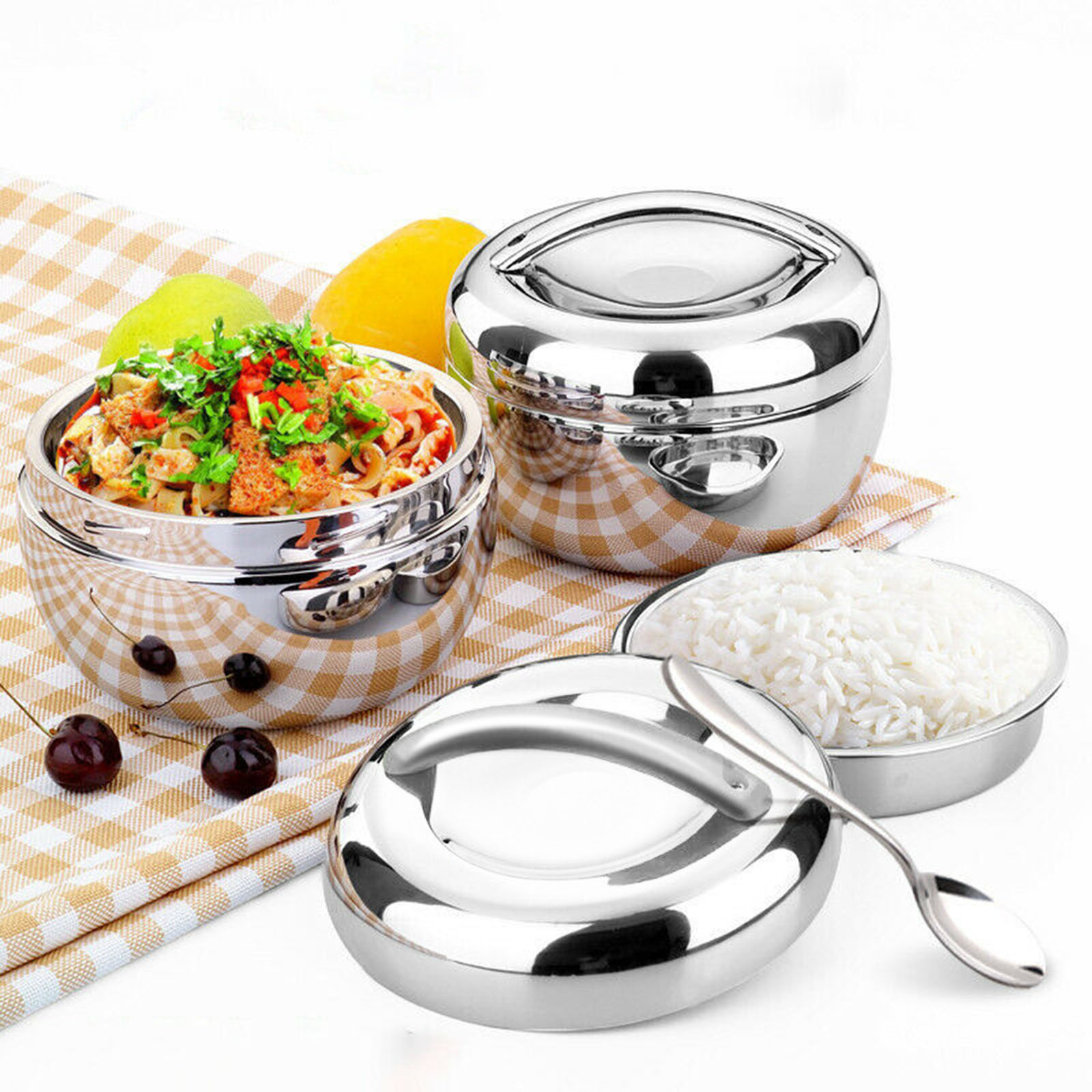 ขวดเก็บความร้อนสแตนเลสสำหรับอา - Food Storage Thermos บทวิจารณ์และราคา