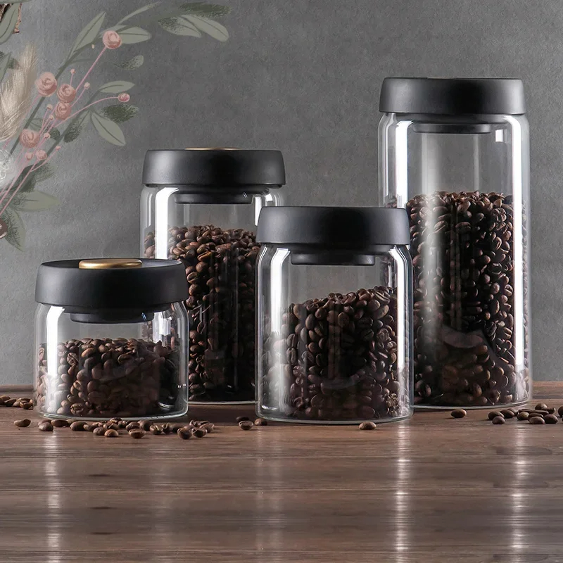 เมล็ดกาแฟขวดปิดผนึกสูญญากาศ, โ - Food Storage Set Glass บทวิจารณ์และราคา