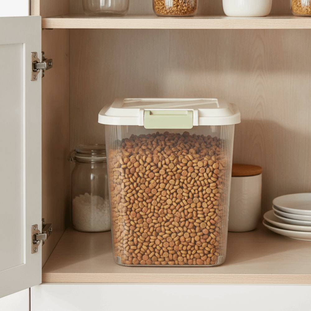 กล่องเก็บข้าวสารกันแมลงพร้อมล้ - Food Storage Large Plastic Containers บทวิจารณ์และราคา