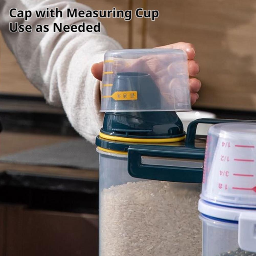 ภาชนะเก็บอาหารสัตว์เลี้ยงพลาสต - Food Storage Large Plastic Containers บทวิจารณ์และราคา