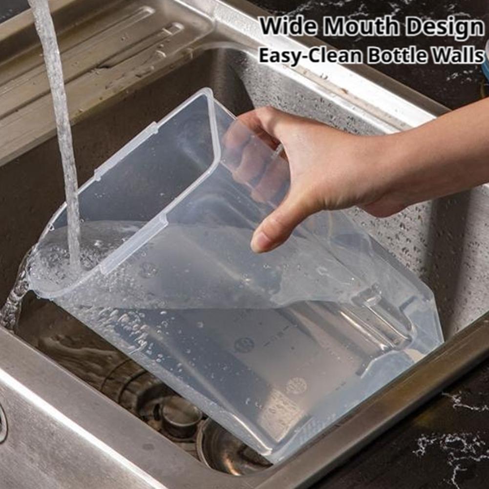 ภาชนะเก็บอาหารสัตว์เลี้ยงพลาสต - Food Storage Large Plastic Containers บทวิจารณ์และราคา