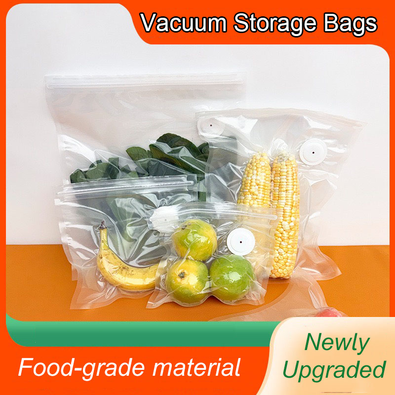 ถุงสูญญากาศแบบใช้ซ้ำได้สำหรับเ - Food Storage Vacuum Bags บทวิจารณ์และราคา