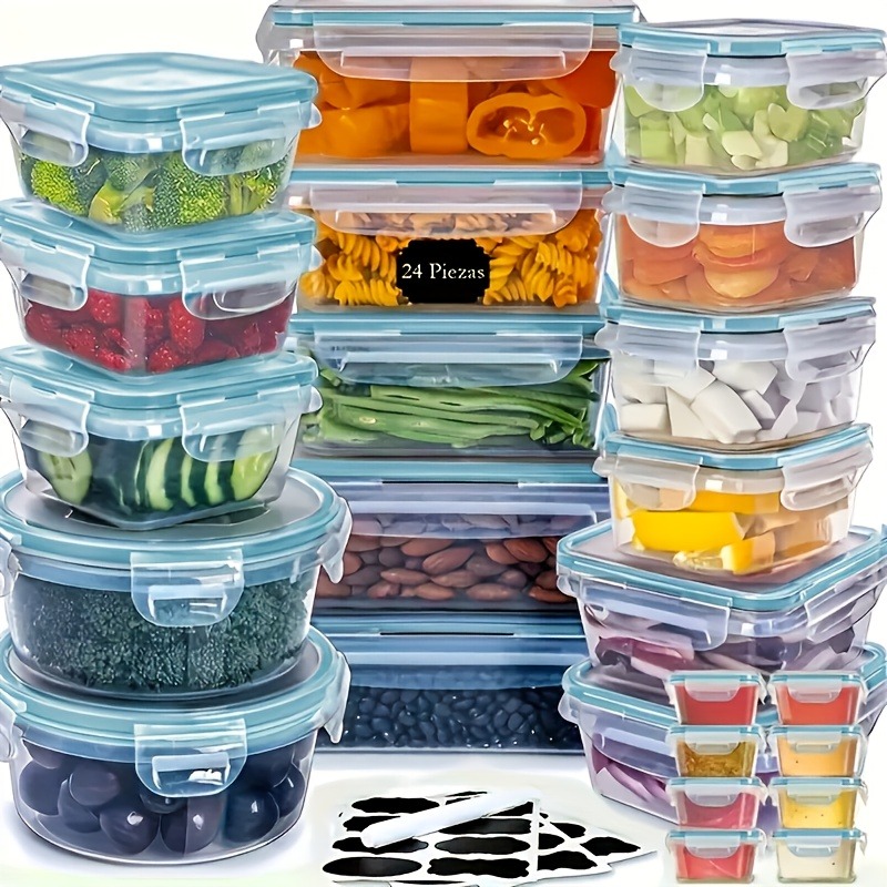 ชุดเก็บอาหารปลอดสาร BPA 48 ชิ้ - Food Storage Utensils บทวิจารณ์และราคา