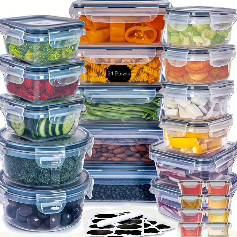 ชุดเก็บอาหารปลอดสาร BPA 48 ชิ้ - Food Storage Utensils บทวิจารณ์และราคา