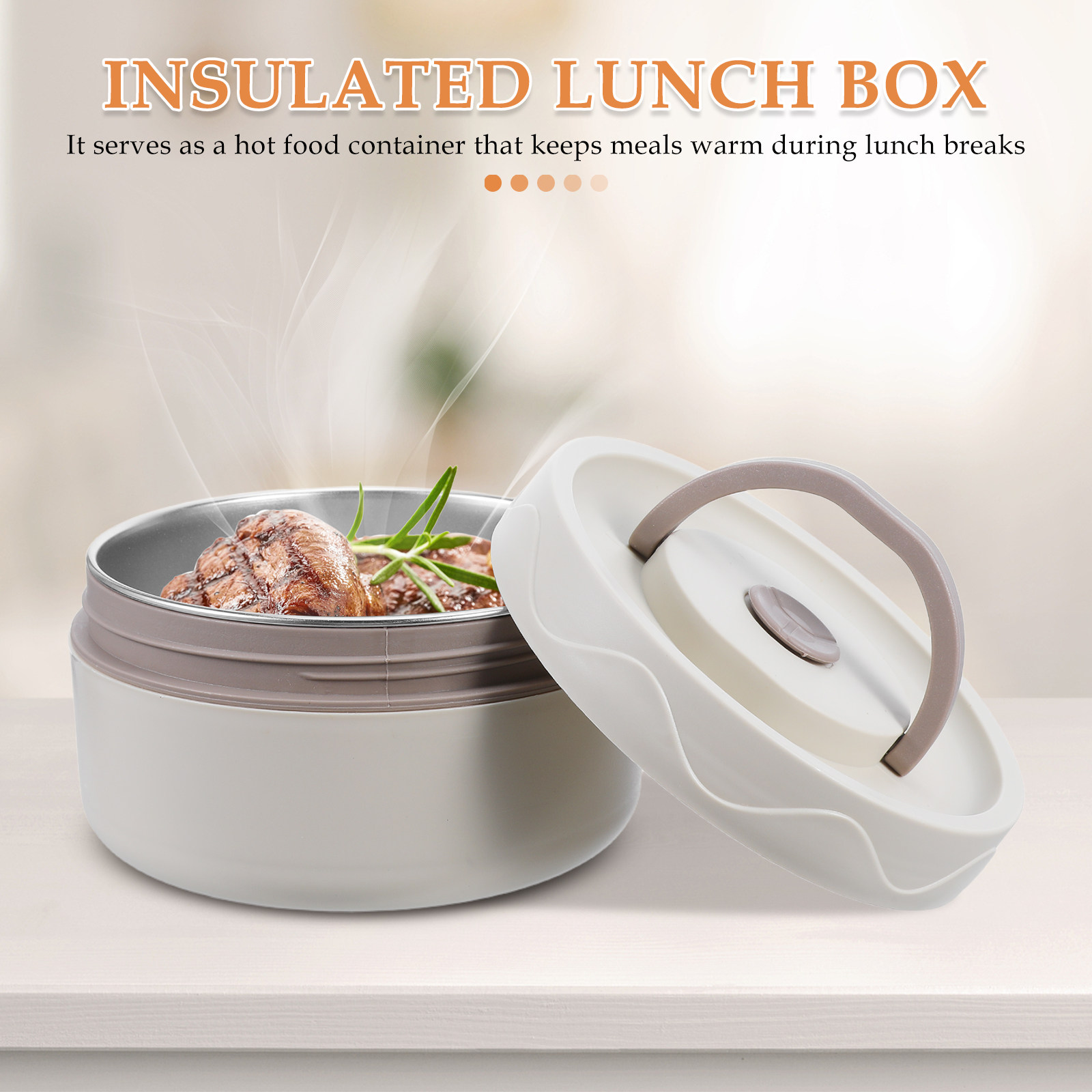 กล่องอาหารกลางวันสแตนเลสสุญญาก - Food Storage Hot Box บทวิจารณ์และราคา