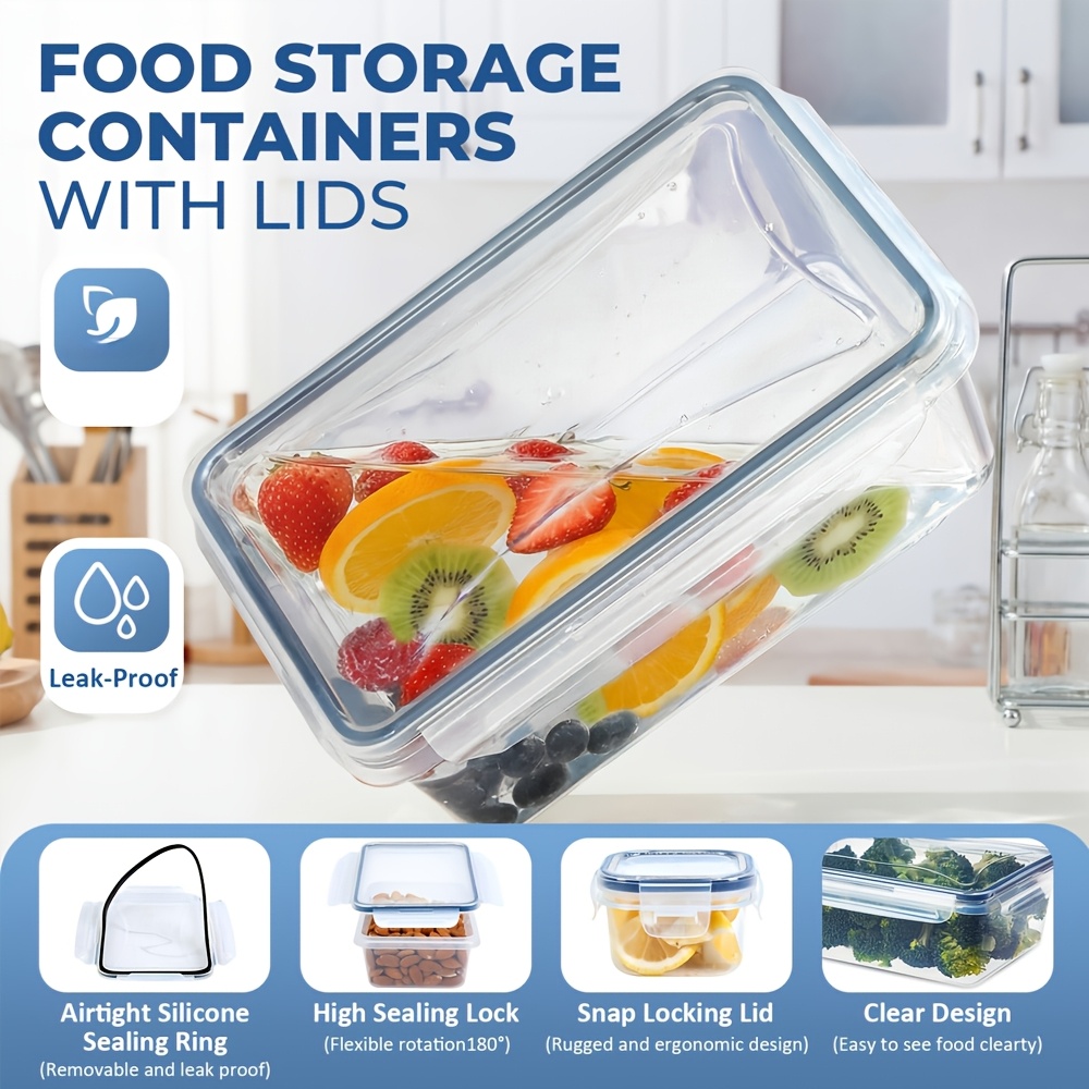 กล่องเก็บอาหารสุญญากาศพร้อมฝาป - Food Storage Microwave Safe บทวิจารณ์และราคา