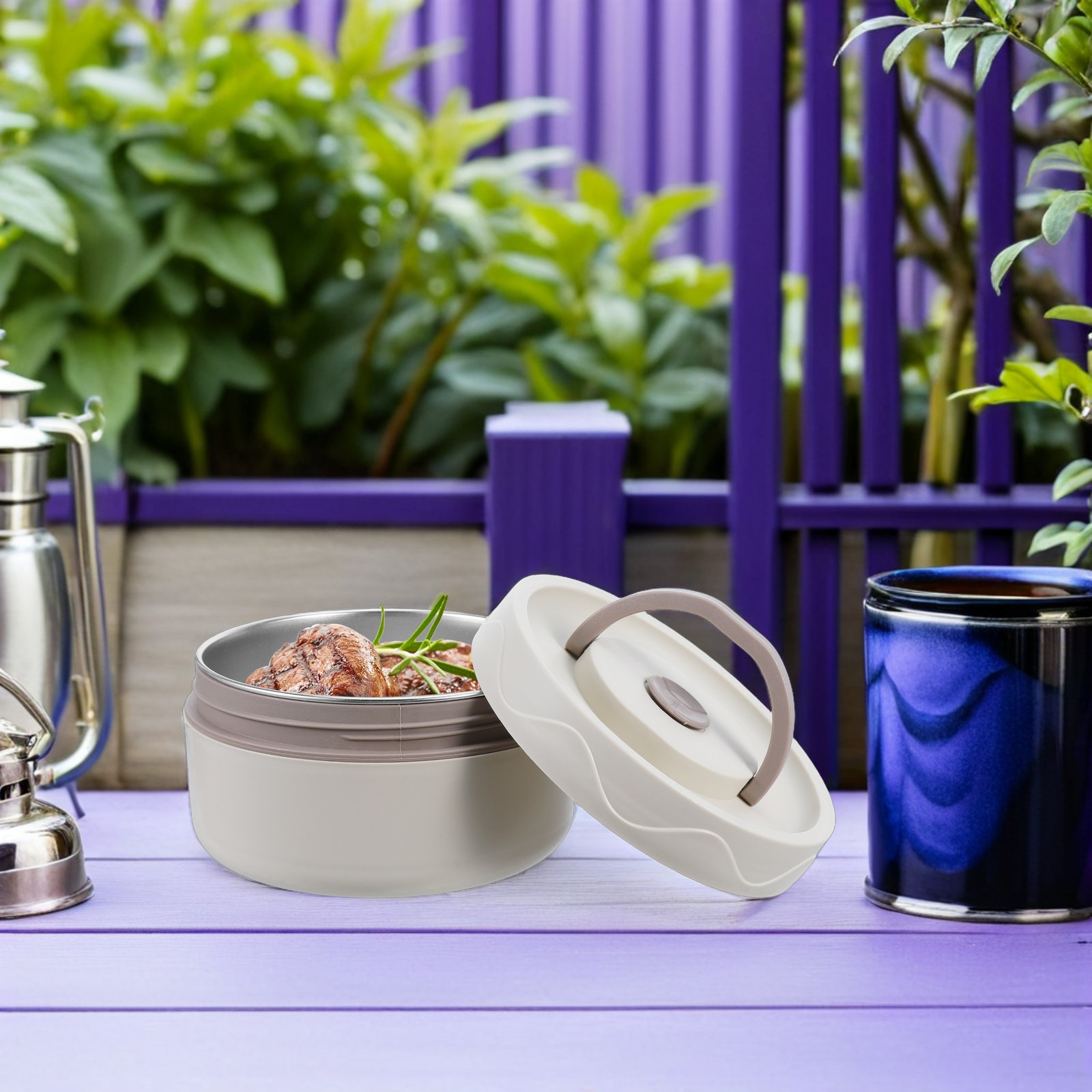กล่องเก็บอาหารกลางวันแบบมีฉนวน - Food Storage Hot Box บทวิจารณ์และราคา